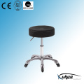 Height Adjustable Chrome Steel Lab Stool (Y-17)